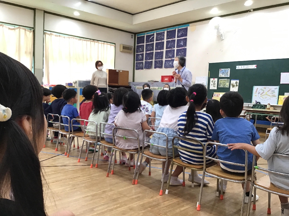 川口市地球温暖化防止活動推進センターによる環境講座「種で遊ぼう！」に参加しました！